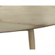 Tuner 54 X 25.75 inch White / Antique Brass Coffee Table